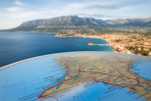 Ajaccio Carte Corse : Coordonnées et Latitude Exactes