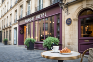 hotel-bordeaux-table-cafe-croissant