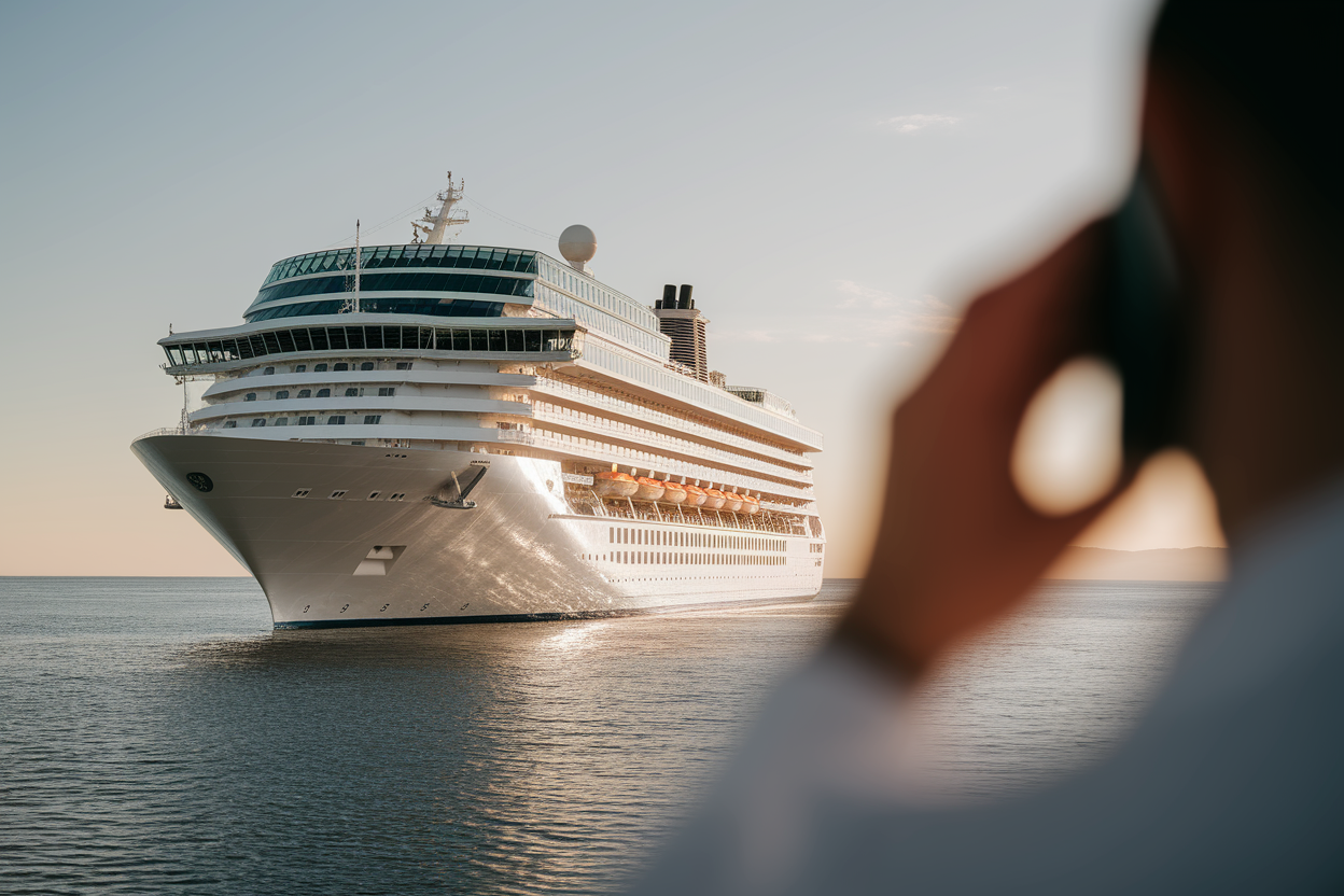 paquebot-personne-telephone-ocean